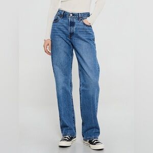 LEVIS premium 501 90s with raw hem size 30